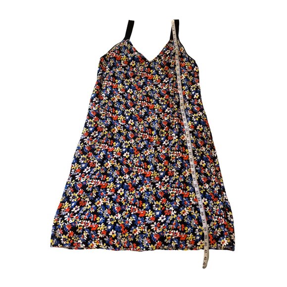 💖RAG & BONE Floral Sleeveless V-Neck Dress with Adjustable Straps & Colorful - Picture 6 of 8